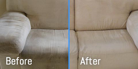 Before & After of Upholstery And Furniture Cleaning Boston, MA