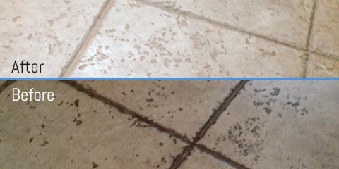 Before & After of Tile And Grout Cleaning Phoenix, AZ